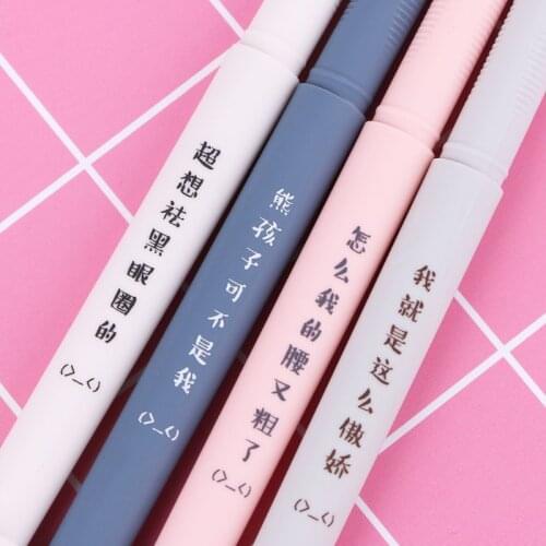 3pcs Kawaii Cartoon Gel Pen Erasable School Office Supplies Stationery Student