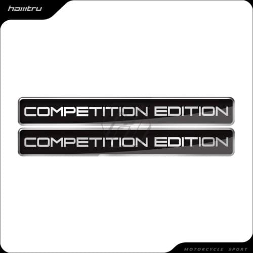 3D Motorcycle Competition Edition Sticker Case for BMW Honda Toyota Yamaha Kawasaki Suzuki Ducati Vespa Aprilia Decals