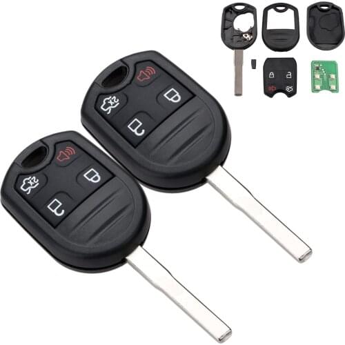 4Buttons Replacement Keyless Remote Key 315MHZ ID83 4D63 CWTWB1U793 164-R8073 For Ford Escape Fiesta Focus Transit Connect C-Max