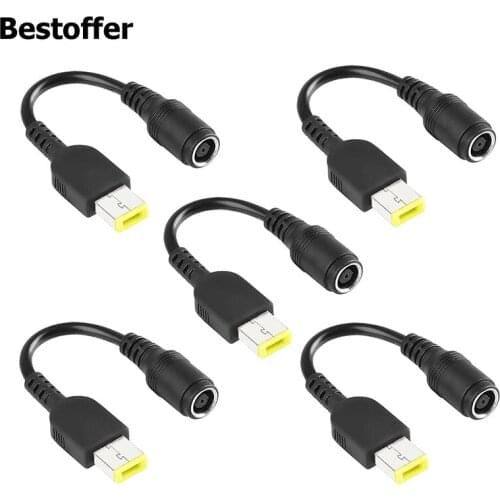 5 Pack Power Supply Converter Charger Cable Adapter For Lenovo ThinkPad X1 Carbon 0B47046 Laptop Lenovo Ideapad Yoga