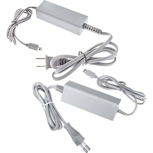 AC Charger Adapter For Wii U Gamepad Controller Joystick US/EU Plug 100-240V Home Wall Power Supply for WiiU Pad