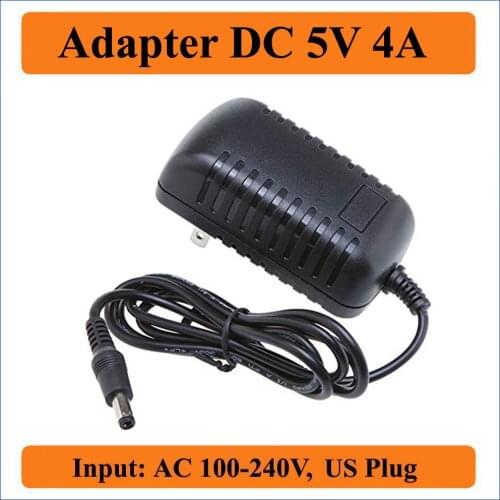 5V 4A US Plug AC DC Adapter Power Supply Adapter, AC100-240V input Transformers to DC 5V output, Switching charger Power Supply