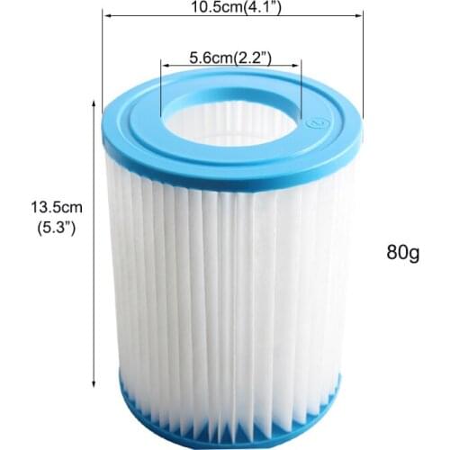 13.5cm height swimming pool accessories filter cartridge for filter pump filter pump above ground pool accessory part replacment