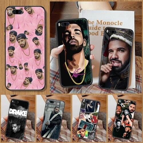 Rapper Aubrey Drake Graham Phone Case For Xiaomi Mi Note 8 9 10 11 9T 10T A3 Lite Pro Ultra black pretty waterproof luxury back