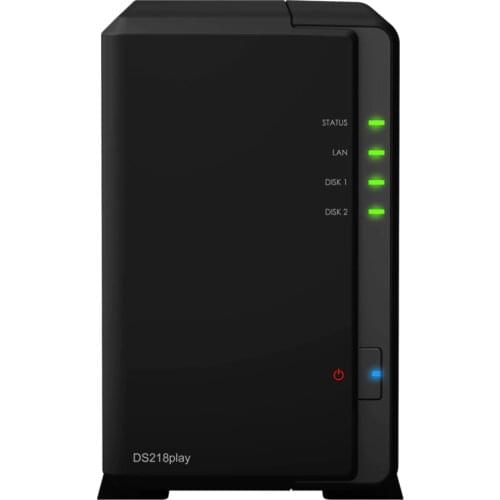 NAS Synology Disk Station DS218play 2-bay diskless nas server nfs network storage cloud storage NAS Disk Station 2year warranty