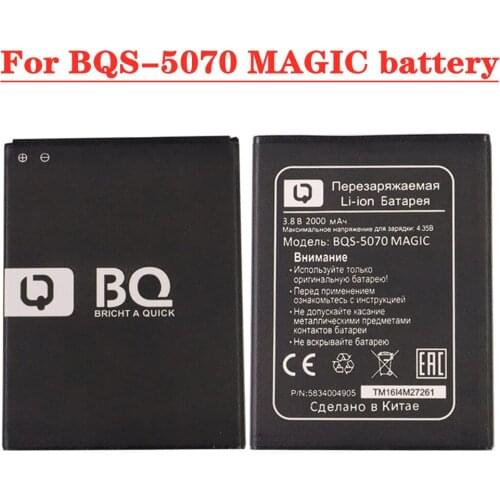 For BQS-5070 MAGIC battery (Nous NS 5004) 2000mAh Mobile Phone Replacement Battery