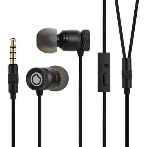GGMM Nightingale Earphones with Mic Metal Earphone Housing 3.5mm HD HiFi Bass Stereo Earbuds Earphone for Phone Headset Gaming