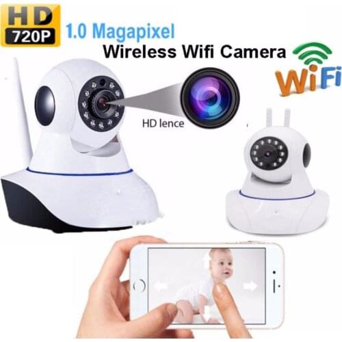 720P WIFI IP Camera Wireless Home Security CCTV Surveillance Camera P2P Infrared Night Vision Indoor Security Camera
