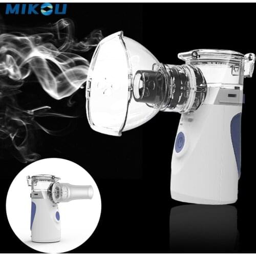 Mesh Nebulizer Mini Portable Handheld Inhale Nebulizer Adult Kids Inhaler Atomizer Health Care Rechargeable Inalador Nebulizador