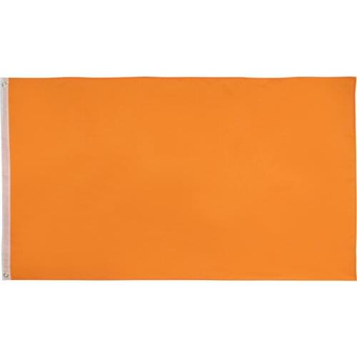 90X150cm Orange Flag Solid Color banner
