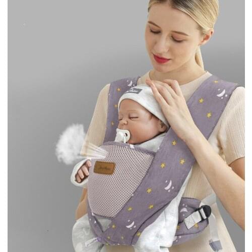 X Shoulder Functions Baby Carrier Portable Breathable Strap Infant Kid Baby Sling Front Hug Kangaroo Wrap Carrier to Baby Travel