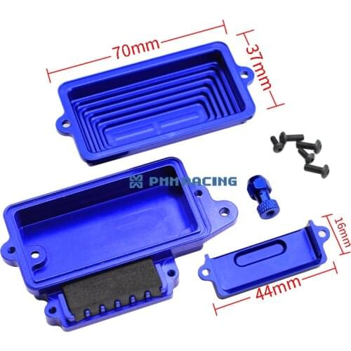 CNC Aluminium Alloy Receiver Box for 1/10 E-revo Summit 1pc
