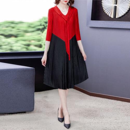 Simple Hooded Dress High-End Plus Size Womens Clothing Spring Summer 2021 New Middle-Aged Mother Dress Fashion Loose Robe zh854