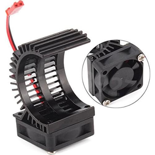 Aluminum Alloy Heatsink & Fan Cooling 540 550 RC Car Model Motor 7014 HSP Remote Control Cars