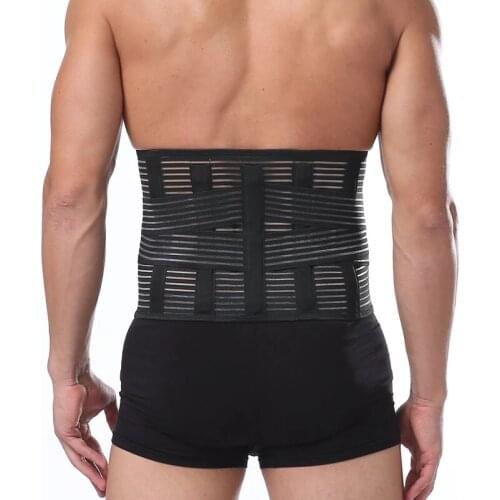 Support for Chronic Pain Sciatica Spasms Nerve and Herniated or Slipped Disc Adjustable Lumbar Wrap for Pain Management Relief