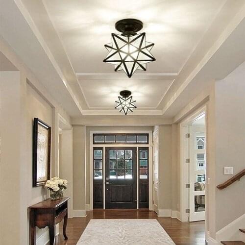 Nordic Star Home Entrance Cloakroom LED Ceiling Light Corridor Aisle Modern Balcony Factory Outlet