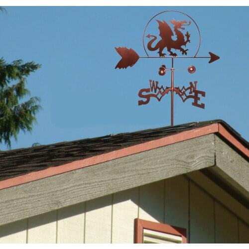 Vintage Dragon Weather Vane Weather Vane Farm Garden Decor Ornament 79cm High