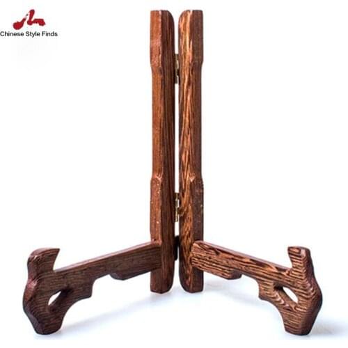 6 inch High Quality DIY Tea Stand puer Tea Cake,Wings of Wood Tea Stand Chinese Traditional Collection Tea Holder