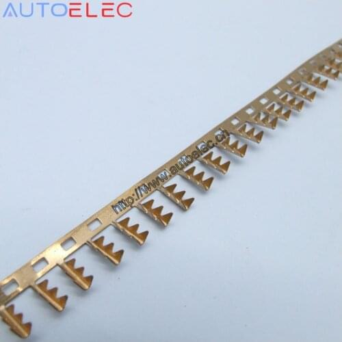 1000Pcs U type terminal Round terminal connectors cross belt buckle large favorably car wiring harness copper Joint terminal