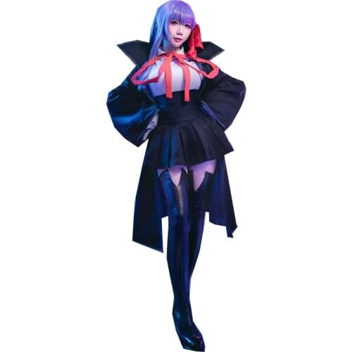 2021 Fate Grand Order BB Matou Sakura Moon Cancer cosplay costume dress uniform Halloween costumes for women Anime clothes outfi