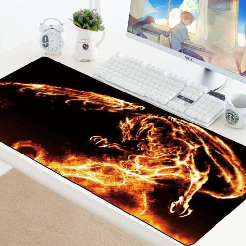 70*30cm Gaming Mouse Pad Large XL Dragon Computer Mousepad XL Rubber DIY Desk Mat for Laptop for LOL Dota 2 Desk Protector Pads