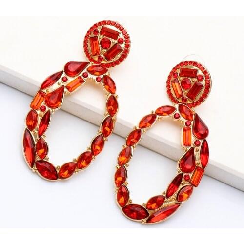 Женские золотые серьги AOTEMAN China At AliExpress