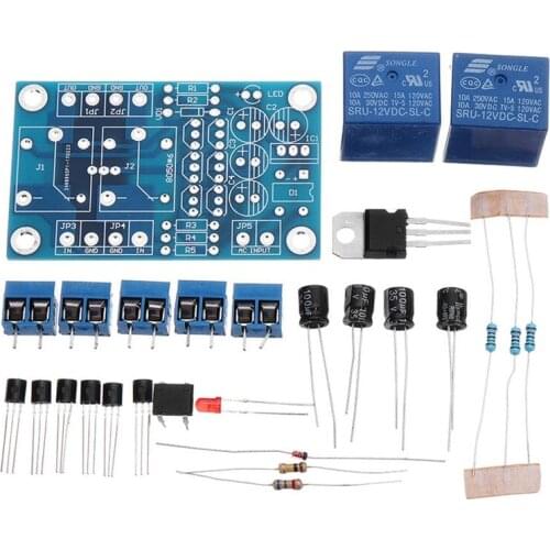 Audio Speaker Protection Board Component Amplifier DIY Boot Delay DC Protect DIY Kit for Arduino Stereo Amplifier