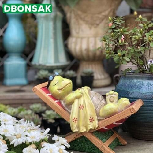 Tortoise Recliner Decoration Simulation Cool Tortoise Resin Sculpture Animal Crafts Garden Patio Landscape Gardening Decoration