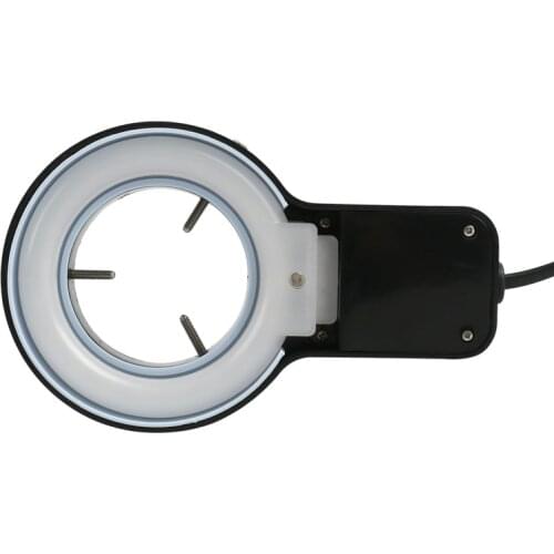 Fluorescence Ring Light Microscope Illuminator Lamp 110V - 220V 8W For Industrial HDMI USB Video Camera Stereo Microscope