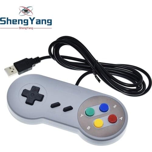 USB Game Controller Gaming Joystick Gamepad Controller for Nintendo SNES Game pad for Windows PC MAC Computer Control Joystick