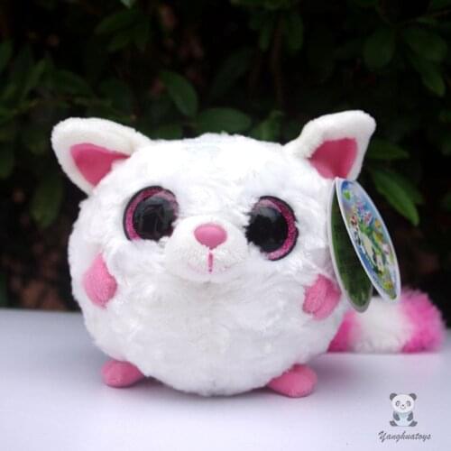 Soft Baby Toy Ball Sand Foxes Dolls Plush Animals Kawaii Big Eyes Stuffed Toys Birthday Gifts