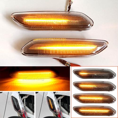 Sequential Repeater Lamp Dynamic Blinker Car LED Turn Signal Side Marker Light For BMW Mini Cooper R60 R61 Countryman Paceman