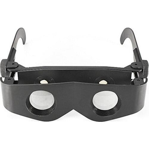 Professional Black ABS Adjustable Focus Glasses Telescope Magnifier Binoculars for Fishing Hiking Concert Camping