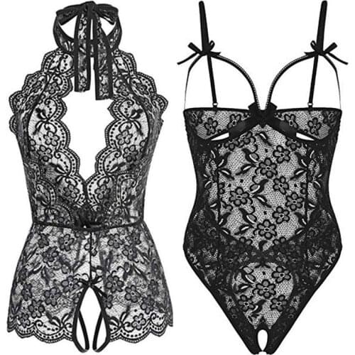 Transparent Baby Doll Sexy Lingerie For Sex Erotic Bodysuits Lace See-through Lingerie sexy babydoll underwear