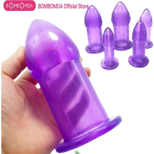 Ass Goblet Silicone Hollow Anal Plug Gay Sex Toys Male Prostate Massager Anus Dilator Huge Butt Plug Anus Dilator For Couples