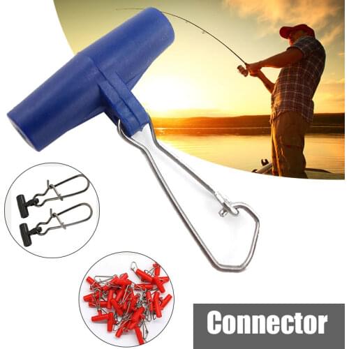 1/50Pcs Zip Sliders for Running Ledger Sea Fishing Sliding Ledger Boom Small/Large Fishing Tools