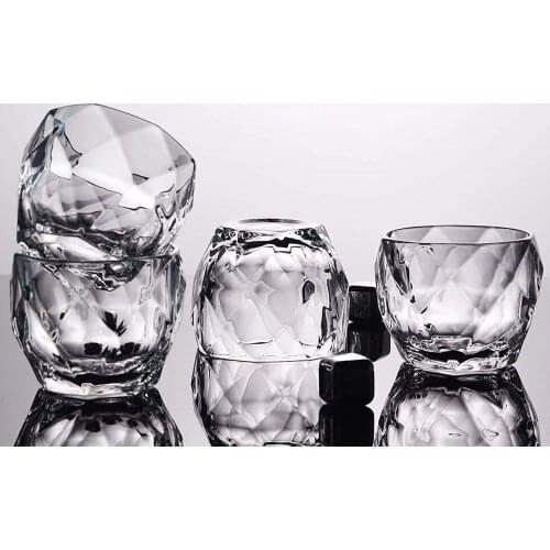 Whiskey Glasses, Set of 2/4/6, 11 oz, Premium Scotch Glasses, Bourbon Glasses for Cocktails Old Fashioned Drinking