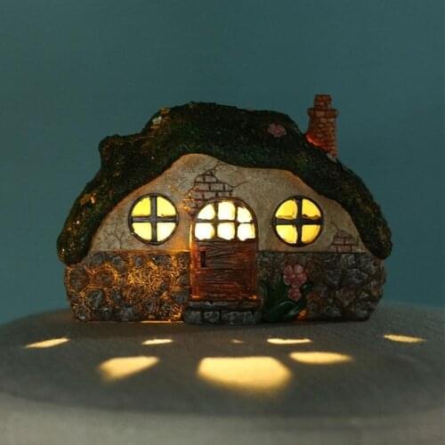 Solar Light Fairy House High-quality Anti-corrosion Lawn Light for Outdoor Garden Decoration