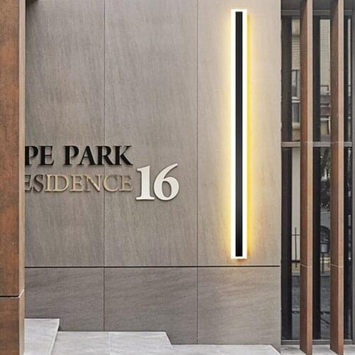 LED Wall Lamp IP65 Waterproof Indoor Outdoor Wall Light Surface Mounted Garden Porch Sconce Light Bedroom Living Room Wall Light