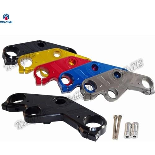 Waase MT03 MT25 Motorcycle Front Fork Lowering Triple Tree Upper Top Clamp Yoke For Yamaha YZF MT-03 MT-25 2015 2016 2017