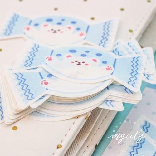 30 Sheets Cute Girls Fruit Food Series Japanese Planner Sticky Notes Memo Pad Sticky Note Non-Adhesive Torn Pocket Book Collage