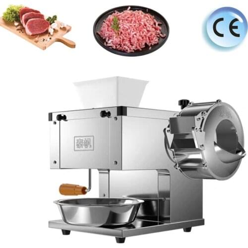 Automatic Fresh Meat Slicer machine Commercial meat cutter mutton beef shredding and slicing machine High Efficiency Meat cutter