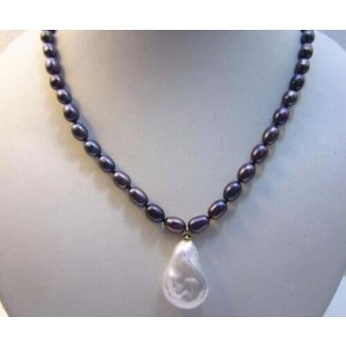 Baroque 18" AAA 21X17 MM SOUTH SEA NATURAL White PEARL NECKLACE