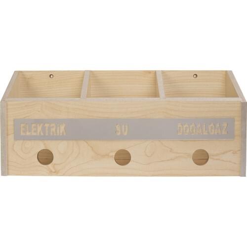 Selena Wood Joint Billing and Mail Box 3 Color Walnut Bamboo Maple