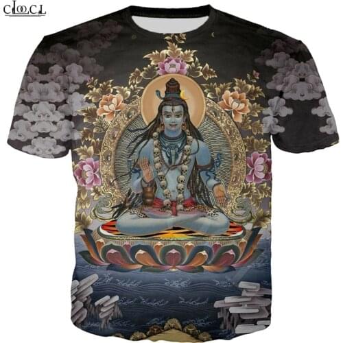Hindu God Lord Shiva T Shirt Women Men 3D Print Lord Shiva T-shirts Tops Short Sleeve Casual Streetwear Pullovers Drop Shipping