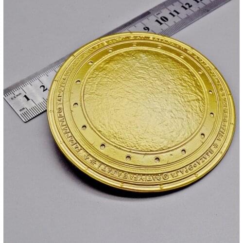 Toys 1/6 Scale Ancient Soldier Female Warrior Gold Shield Long Sword Model 12 Inch Action Figure Toy Handheld Weapon Accessory