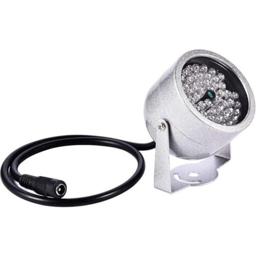 DC 12V 48-LED IR Light CCTV IR Illuminator Lights Waterproof Infrared Night Vision Infrared Light for Security CCTV Camera