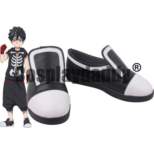 Kemono Jihen The Inugami Detective Office Dorotabo Kabane Kusaka Anime Cosplay Slip-on Shoes S008