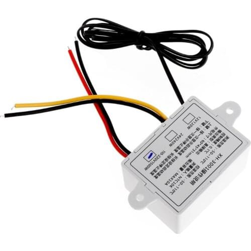 W3001 AC 110V-220V Temperature Controller Thermostat Switch Digital LED Display