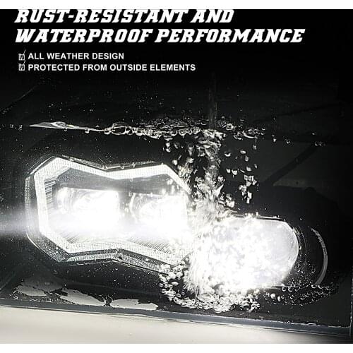 Motorcycle LED Headlight Angle eye Daytime running light For BMW F700GS F700 F800GS Adv F800 GS Headlamp